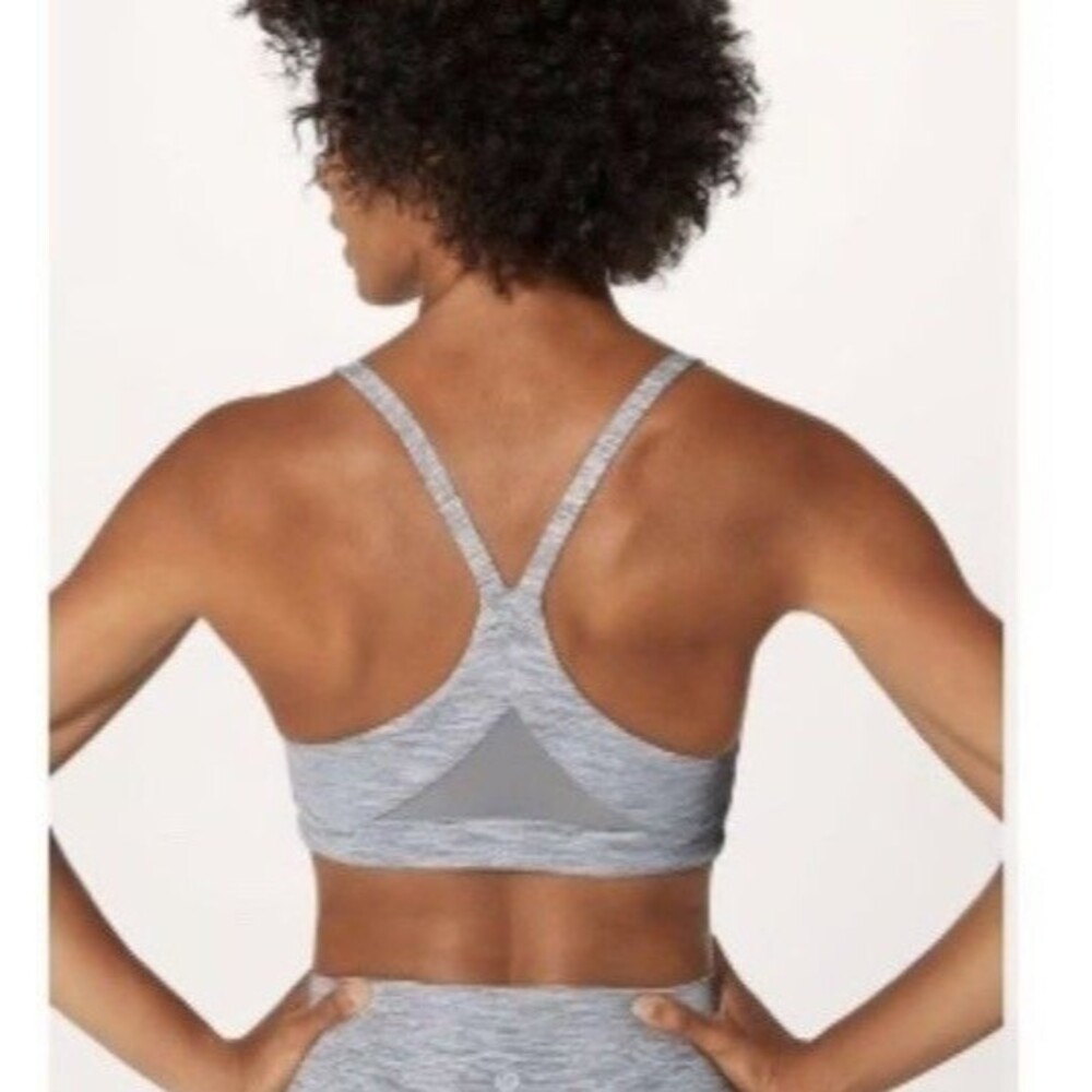 Lululemon Train Times Sports Bra We Are From Space Size 4 Yoga Gym Run - Picture 5 of 12